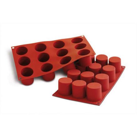 Cylinders mould silicone